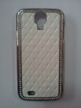 Кожен гръб с камъни за Samsung i9500 Galaxy S4 №2
